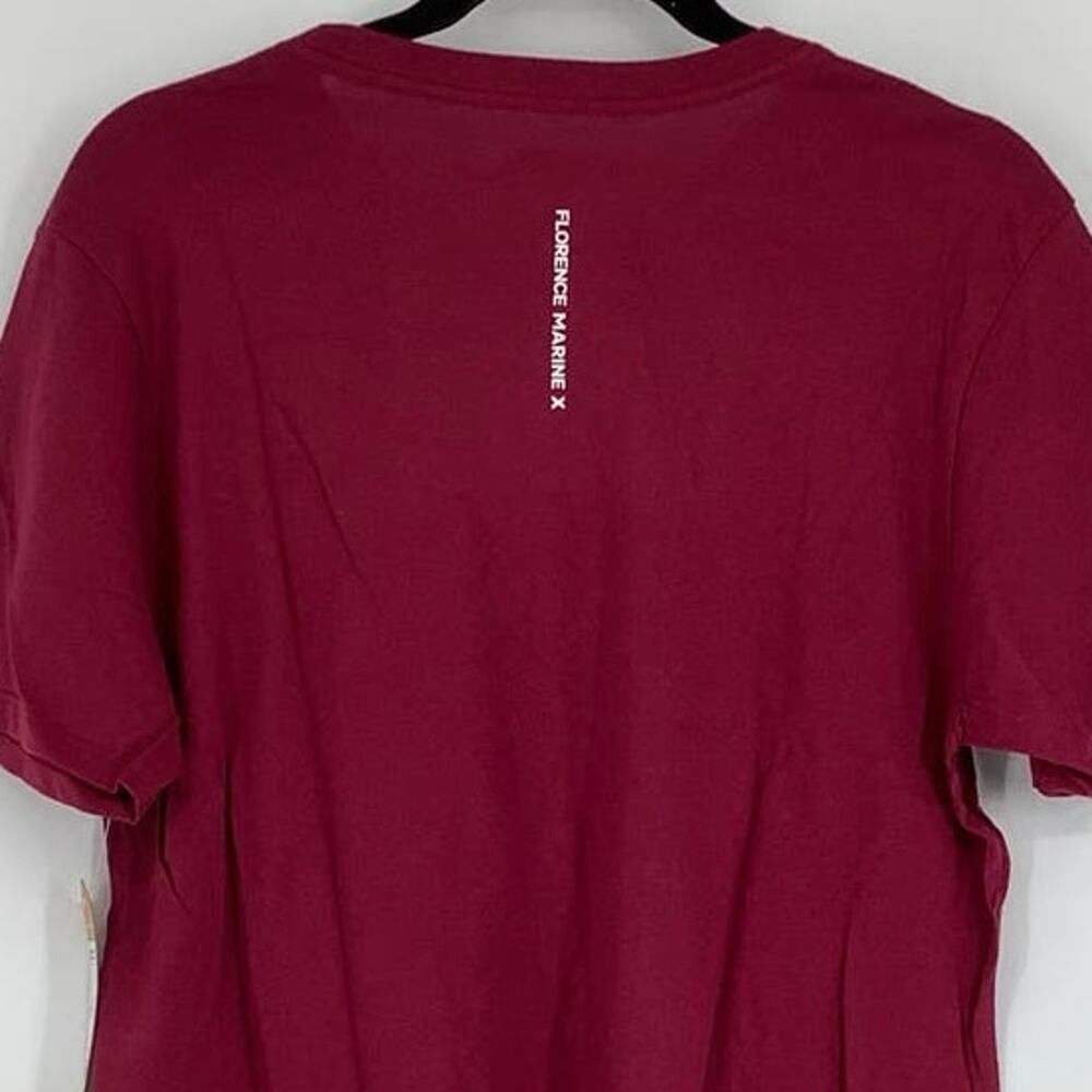 NEW Florence Marine X Men's Small Marine Exploration Maroon T-Shirt M12-5 - Picture 8 of 10